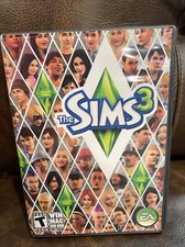 Sims 3 Windows/Mac: Mac and Windows, 2009 Video Game Complete With Manual