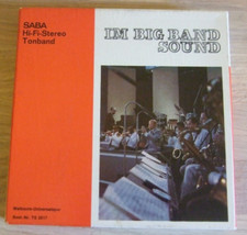SABA Hi-Fi Stereo Tonband "Im Big Band Sound" BASF LGS 35  13cm Nr. TS 2017