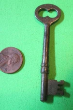 VINTAGE CORBIN  SKELETON KEY BQ95 MORE DOOR KEYS  MORE LISTED HERE PLEASE LOOK
