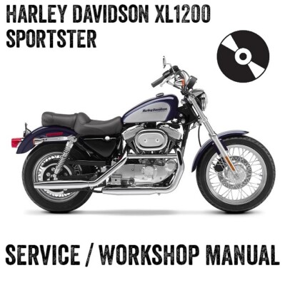 2001 Harley Davidson Sportster XLH1200 XL1200 Workshop Service