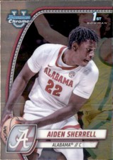 2024-25 Bowman University Chrome 1st - Aiden Sherrell Alabama #3