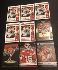 2022 Patrick Mahomes 9-Card Lot Chronicles, Prestige Pink Variations, Prizm,etc