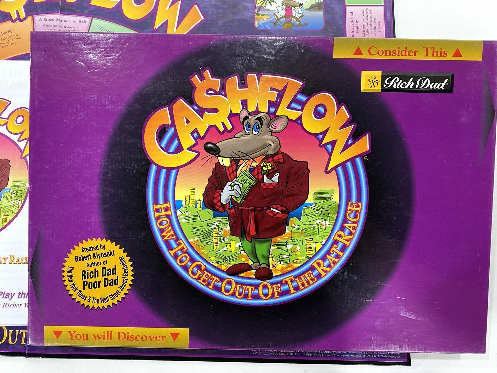 人生ゲーム Rich Dad Poor Dad CASHFLOW101 English Amazon.com: CashFlow 101+202 Board Game by Rich Dad Poor Dad - to