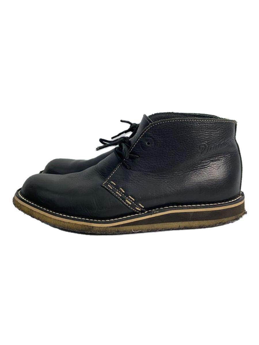 Danner Black Leather Chukka Boots for Men Lace Up US Size 8.5