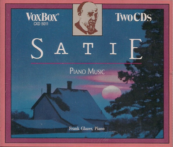 Erik Satie, Frank Glazer – Satie Piano Music (1990) VoxBox 2xCD