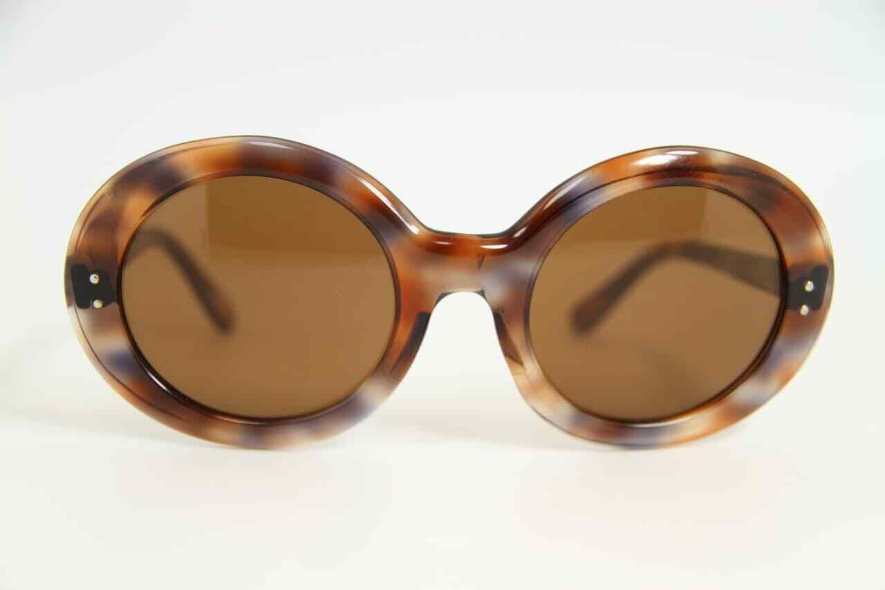 Lente mineral vintage para mujer acetato tortuga marrón oscuro LIZON CATHERINE