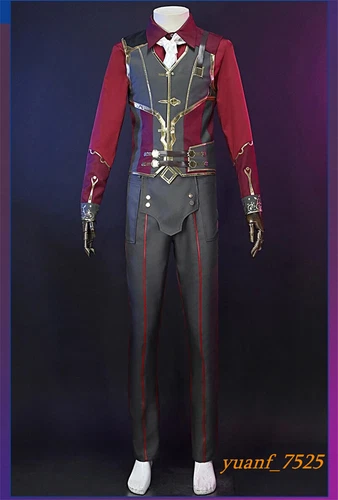 LOL League of Legends Arcane Hilko Cosplay Suit Game Halloween Costume 4813 New - Picture 4 of 24