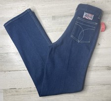 Vintage 80  s Liberty Jeans Straight Dark Wash Denim Retro Teen Size 6 Tall NWOT