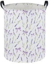 Girls Laundry Basket Flower Hamper for Nursery Bowkont Hamper Cute Kids Stora...