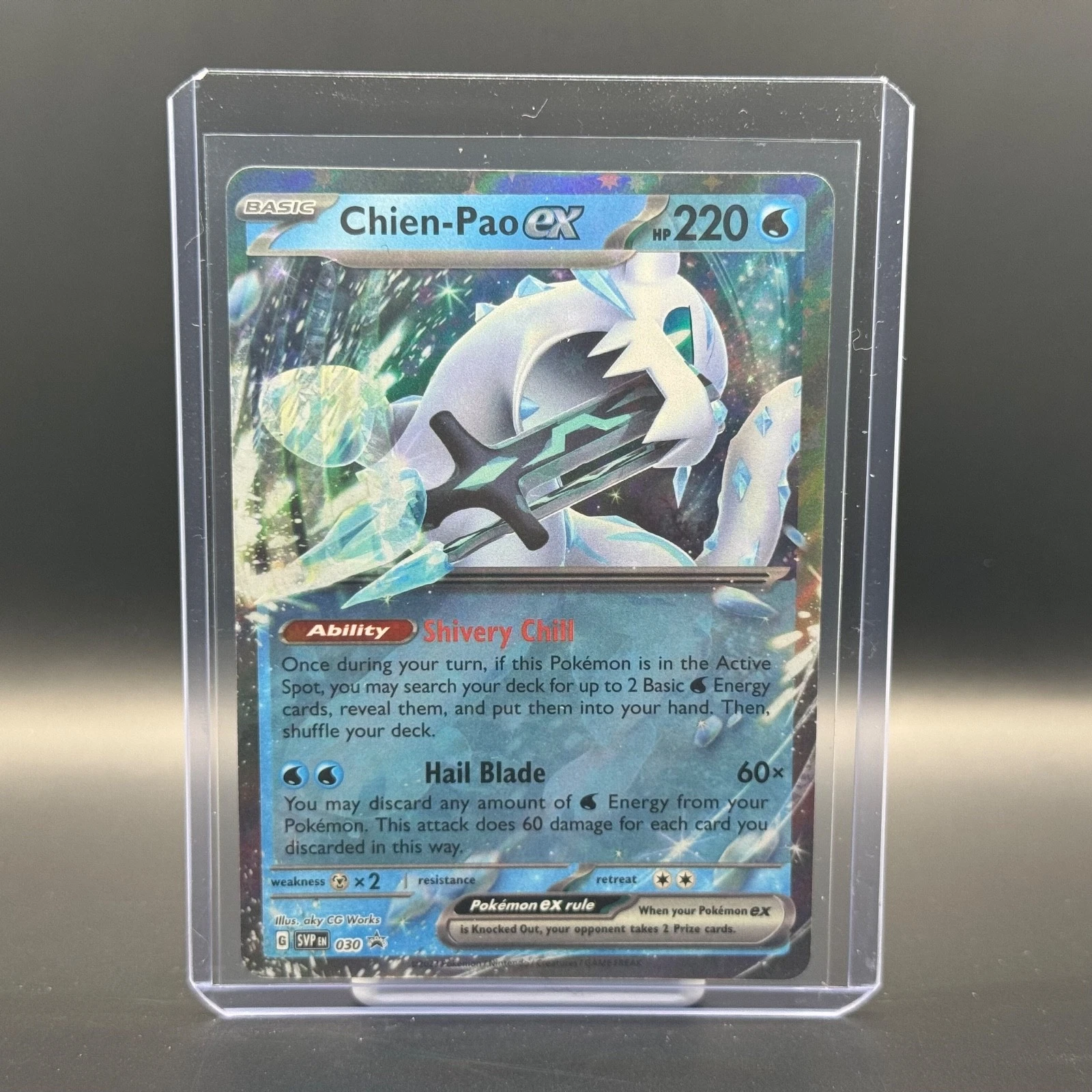 Chien-Pao ex (Promo) #SVP030 Scarlet & Violet Black Star Promo Pokemon Near Mint