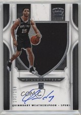 2019 Panini Crown Royale Rookie Silhouettes /199 Quinndary Weatherspoon Auto 5i2