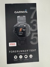 Garmin Forerunner 735XT GPS Running Watch - Black/Grey