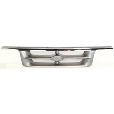 Grille For 95-97 Ford Ranger Chrome Shell W Gray Insert Plastic