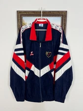 Vintage 90's Joma Rayo Vallecano Football Jacket Soccer Track Top Mens Size XL