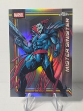 MISTER SINISTER #80 2026 Topps Chrome Marvel SILVER Refractor