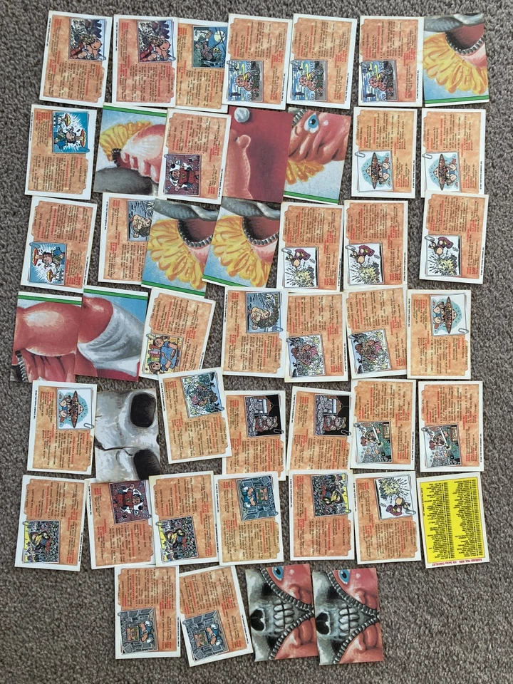 Garbage Gang Series 4 Bulk x 46 Stickers Aus NZ GPK Regina Pail Cards Rare - Image 3 of 4