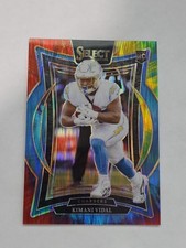 2024 Panini Select - Concourse Kimani Vidal #15 Tie-Dye Prizm /25 (RC)
