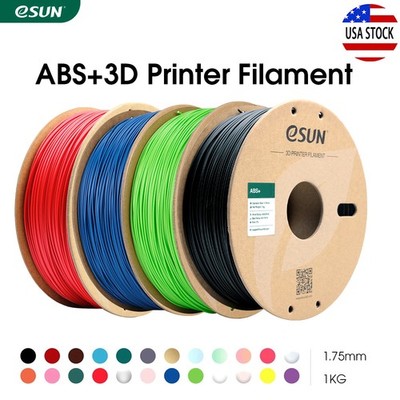eSUN ABS+ 3D Printer Filament  ABS Plus High Speed 1.75mm 1KG/Spool for 3D Print