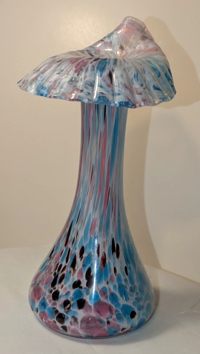 Jack In The Pulpit Vase In Fenton Art Glass for sale | eBay
