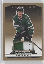 2022-23 Upper Deck Parkhurst Champions Patch 20/25 Roope Hintz #137 Patch a3z