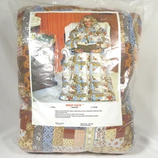 Vintage Snug Sack Heritage Quilts Wrap Sack Wearable Sleeping Bag Large NIP