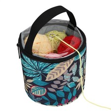 Yarn Storage Bag DIY Knitting Crochet Tool Tote Organizer Holder Portable Cases