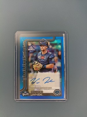 2025 Topps Pro Debut Baseball Walker Janek Auto PD-19 093/150 Tourists