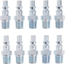 Milton 777 1/4" Male Plug A-Style - 10EA