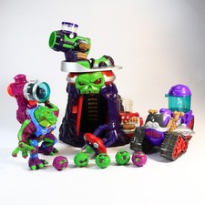 ELC Planet Protectors Doc Tox Villain Lair Base Playset Vehicle Cannon Alien Pod