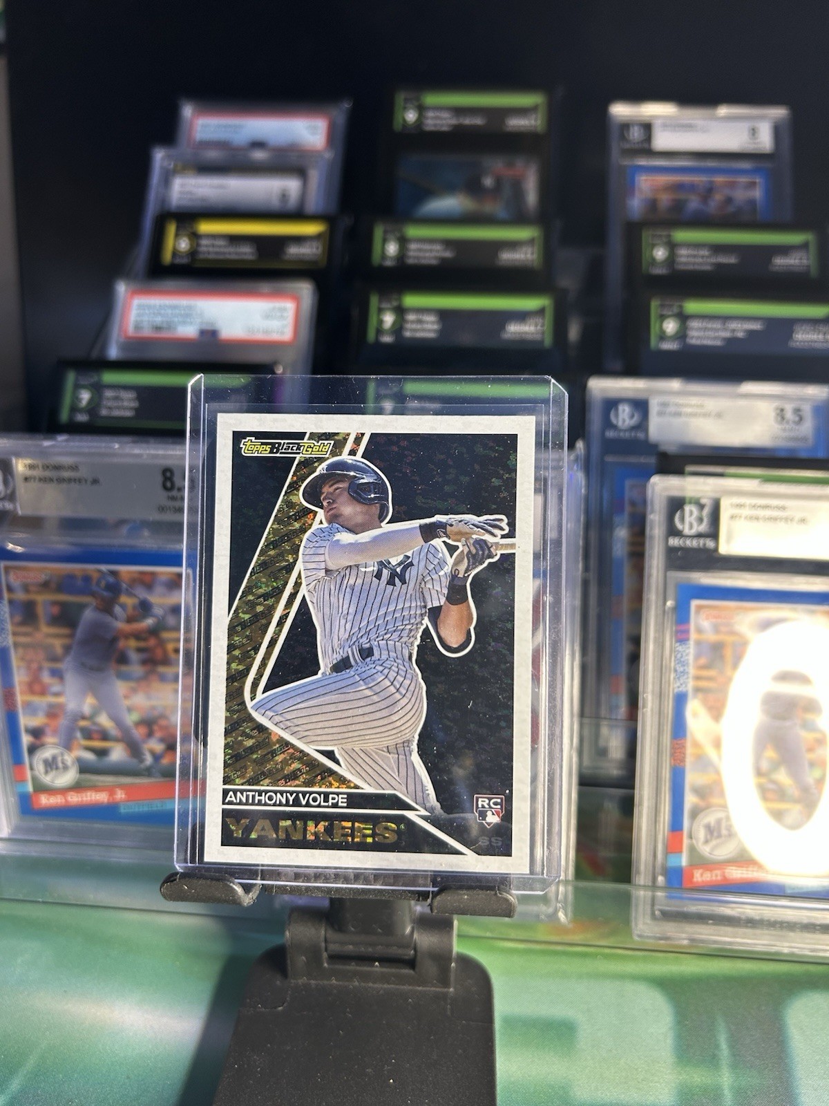 2023 Topps Update Series - Topps Black Gold Anthony Volpe #BG-10 (RC)