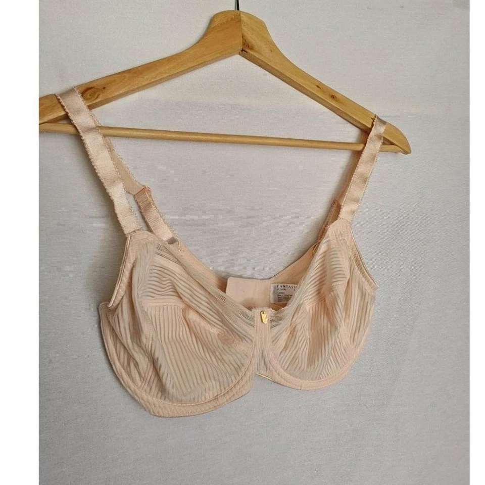Fantasie Bra Fusion Side Support Light Peach Blush Underwire Unlined 30H FL3091 - Image 3 of 4
