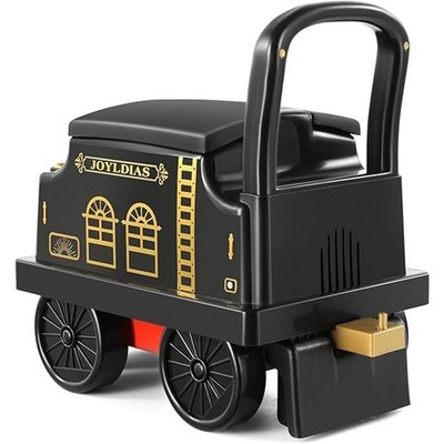 Train Carriage for Ride-On Train Toy  With Songs, Stories, Storage & Handle