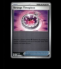 Strange Timepiece - 128/132 - Mega Evolution - Reverse Holo Near Mint Pokemon