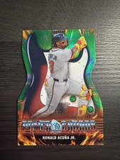 2026 Bowman #PC-3 Ronald Acuna Jr. /99 Power Chords Green Refractor Braves