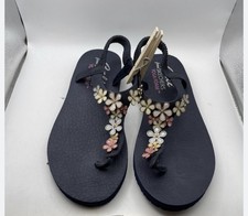 Skechers Meditation - Glass Daisy Women's Flip Flops