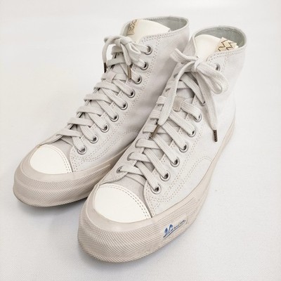 VISVIM SKAGWAY HI Size 8.5 0124201001002 High-cut sneakers Ivory 6-0501G 