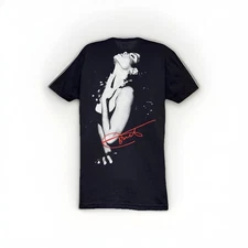 Janet Jackson Official ‘Rhythm Nation’ Tour Shirt Sz Medium M Black White Photo