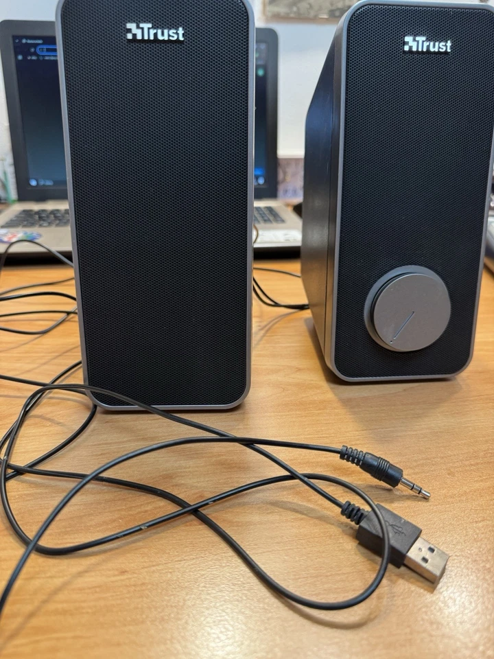 Coppia Casse Amplificate per Computer - Immagine 3 di 4