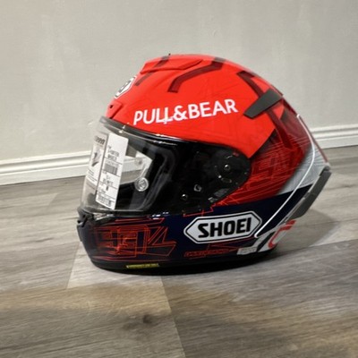 SHOEI フォーティーン　マルケス　 PULL&BEAR Shoei X-Fourteen Pull&Bear TC-1 Marquez Red Helmet NEW | eBay