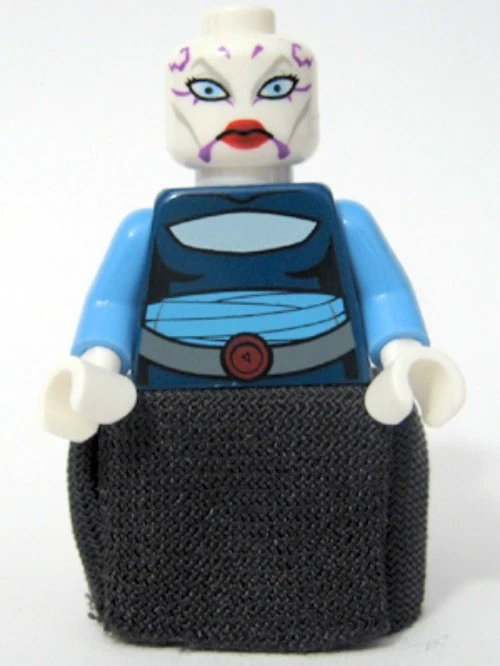 LEGO® Minifig sw0195 - Asajj Ventress - Dark Blue Torso Star Wars Minifigur - Bild 1 von 1