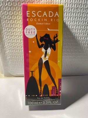 ROCKIN RIO LIMITED EDITION by ESCADA 3.3 oz 100ml EDT SPRAY NEW SEALED