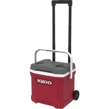 Igloo Latitude 16 Qt. 2-Wheeled Cooler Red
