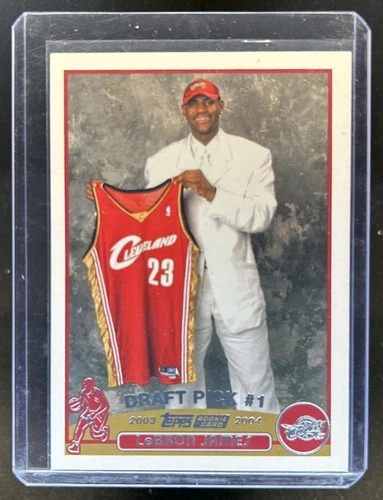 2003-04 Topps LeBron James Rookie RC #221 Cavaliers