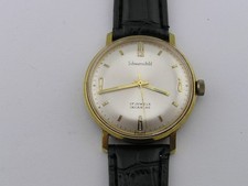Vintage Schwarzschild Mens Dress Watch 17 Jewels Working by Avalon