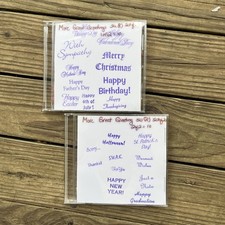 More Great Greetings Stamps Set of 20 Retired Stampin' Up