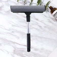 Window Squeegee Double Sided Cleaner Tool Double-sided Glass Wiper