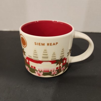 Starbucks Siem Reap Cambodia You Are Here 14 Oz Mug