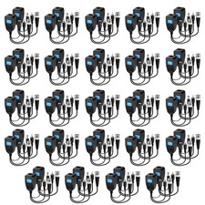 Passive Video Balun 24 Pairs Power Audio 24