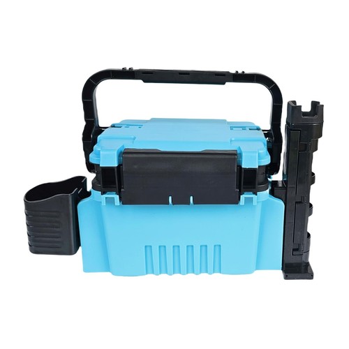Blue Wave Fishing Tackle Box - Multifunctional Outdoor Storage with Rod ...