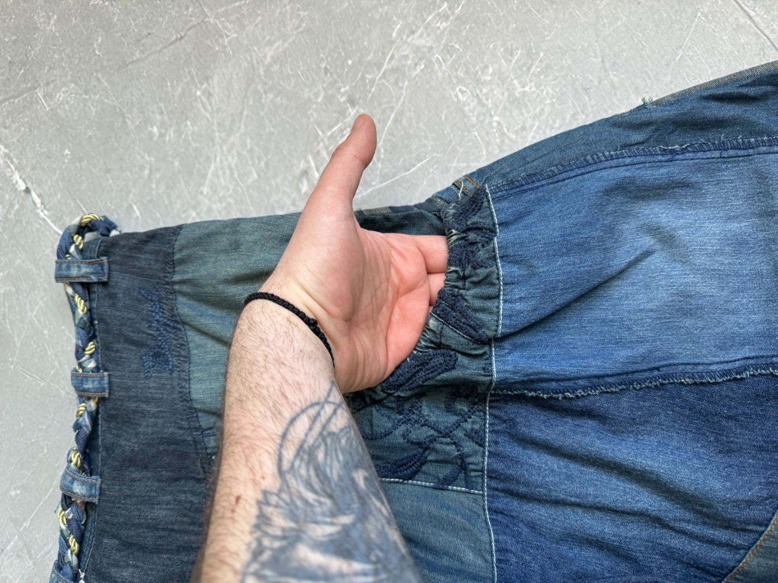 Desigual Multipocket Patchwork Baggy Drop Crotch … - image 18